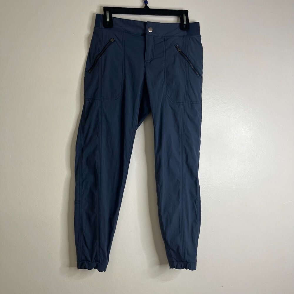 ATHLETA Utility Jogger Sz 6 Athletic Pants Pockets Activewear Blue Women's